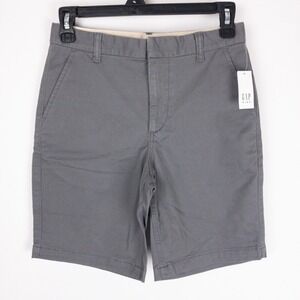 Gap Kids Shorts Boys Size 12 (26x7) Gray Stretch Uniform Dressy